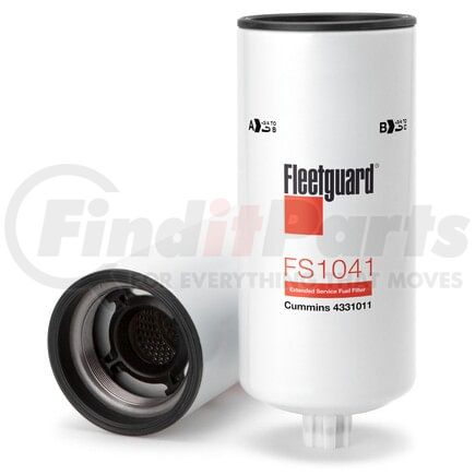 FS1041 by FLEETGUARD - Fuel/Water Separator, Spin-On