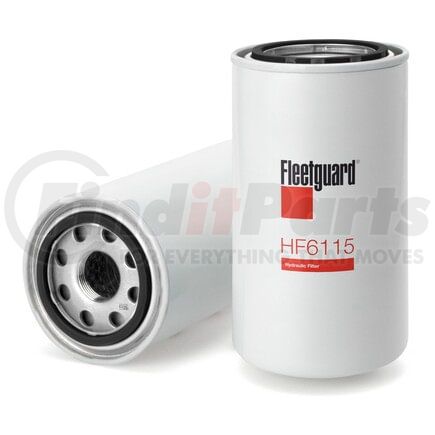 HF6115 by FLEETGUARD - Hydraulic Filter, Spin-On