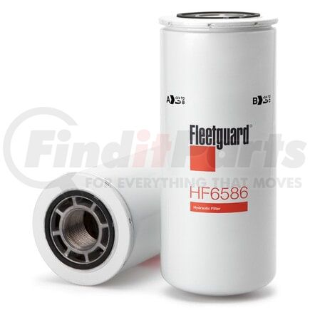 Fleetguard HF6586 Hydraulic Filter Hydraulic Filter, Spin-On
