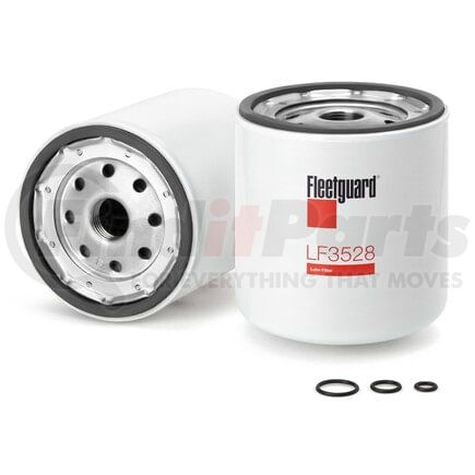 LF3528 by FLEETGUARD - Lube Filter, Spin-On