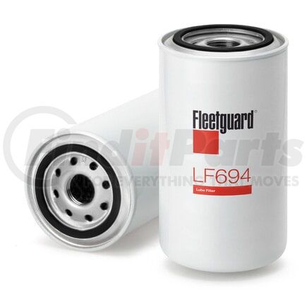 Fleetguard LF694 Engine Oil Filter Lube Filter, Spin-On