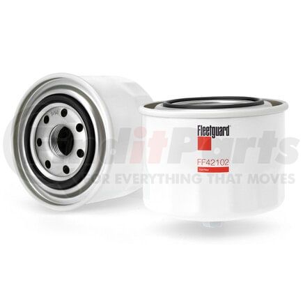 FF42102 by FLEETGUARD - Fuel Filter, Spin-On