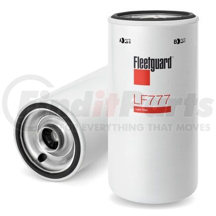 LF777 by FLEETGUARD - Lube Filter, Spin-On
