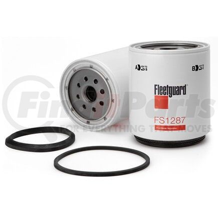 Fleetguard FS1287 Fuel Filter Fuel/Water Separator, Spin-On