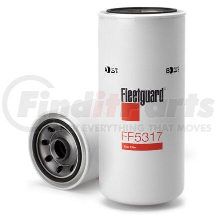 Fleetguard FF5317 Fuel Filter Fuel Filter, Spin-On