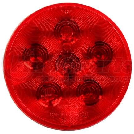 Truck-Lite 44302R Turn Signal Light Super 44 Brake / Tail / Turn Signal Light - LED, Fit 'N Forget S.S. Connection, 12v