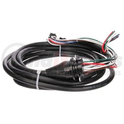50210 by TRUCK-LITE - Wiring Harness - 50 Series, 3 Plug, RH Side, 192 in. Marker Clearance, Stop/Turn/Tail, with Stop/Turn/Tail, M/C Breakout, 14 Gauge, Right Angle PL-3, PL-10, Ring Terminal