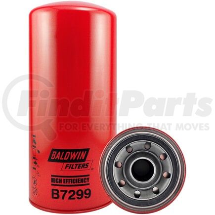 Baldwin B7299 Engine Oil Filter Engine Oil Filter - High Efficiency Lube Spin-on, 1 1/2-16, For Caterpillar Engines
