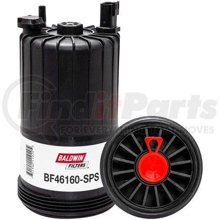 BF46160-SPS by BALDWIN - Fuel Filter - used for Various Truck Applications