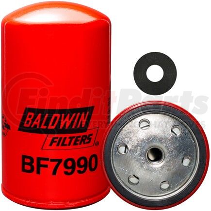 BF7990 by BALDWIN - Fuel Filter - Spin-on used for Caterpillar Equipment