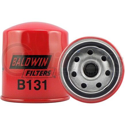 Baldwin B131 Engine Oil Filter Engine Oil Filter - Full-Flow Lube Spin-On used for Various Applications