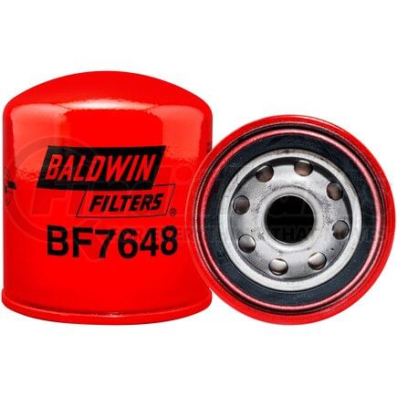 Baldwin BF7648 Fuel Filter Fuel Filter - Spin-on used for GMC, Isuzu Trucks, Komatsu, Link-Belt Equipment