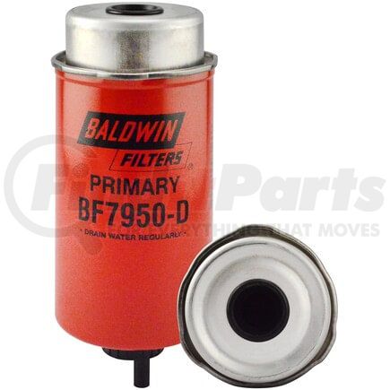 BF7950-D by BALDWIN - Primary Fuel/Water Separator Element Filter - with Removable Drain