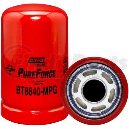 BT8840-MPG by BALDWIN - Hydraulic Filter - for Bobcat, Case, Caterpillar, Ingram, John Deere, Vermeer Equipment