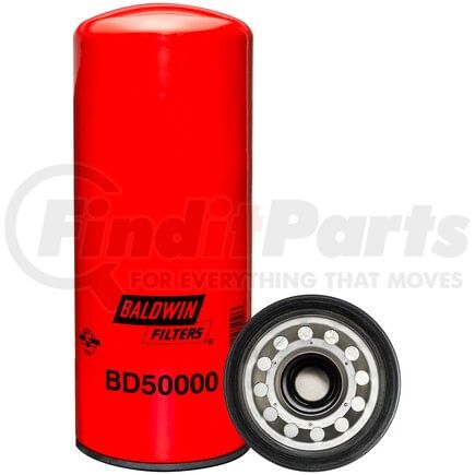 Baldwin BD50000 Engine Oil Filter Engine Oil Filter - Lube Spin-on, M95 x 2.5-6H, With Integral Gasket