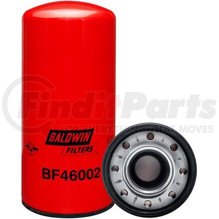 BF46002 by BALDWIN - Fuel Filter - High Efficiency Spin-on used for Various Truck Applications