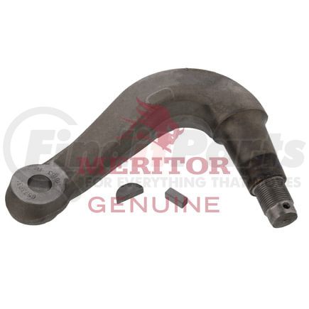Meritor 3133U6573K Steering Arm Steering Arm, 0.94 in. Small Hole Diameter, 1.88 in. Taper Diameter, 1.25-12 Nut Thread Size