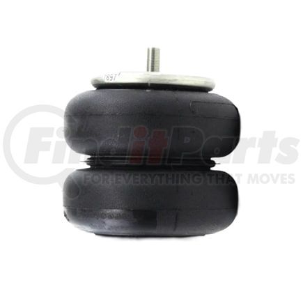 W013587897 by FIRESTONE - Air Suspension Spring - Rolling Lobe, 3.12" Compressed, 6.31" Top & Bottom, Threaded