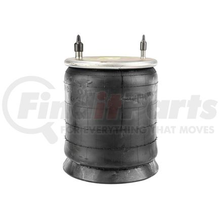 W013588874 by FIRESTONE - Air Spring - 17.00" Extended, 5.90" Compressed, 9.00" Width Top Plate, Reversible Sleeve