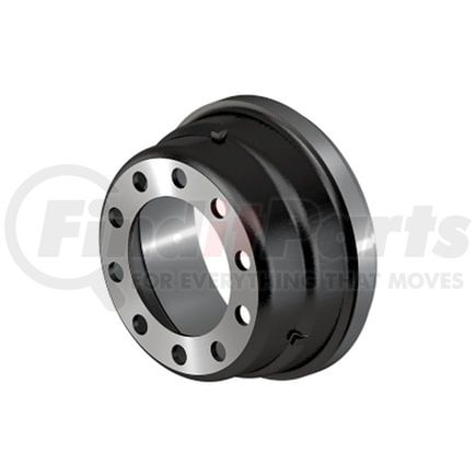 ConMet 107863 Brake Drum Brake Drum - Front, Full Cast, 15.0 in. dia. x 6.0 in. Width, 10-Bolt Holes