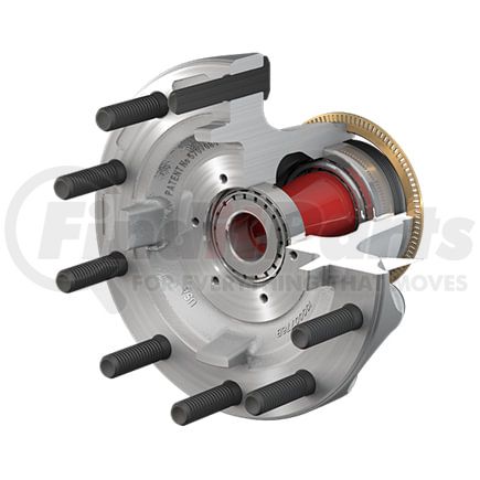 ConMet 10082203 Wheel Hub Drum Brake and Hub Assembly - 5.44 Offset, 7,350 lbs. Rating, Aluminum Hub, 2.92 in. Stud, Aluminum