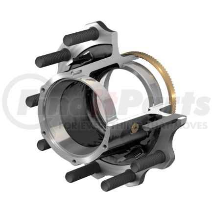 ConMet 10082255 Wheel Hub Drum Brake and Hub Assembly - 12,500 lbs. Rating, Iron Hub, 3.17 in. Stud, Steel Wheels