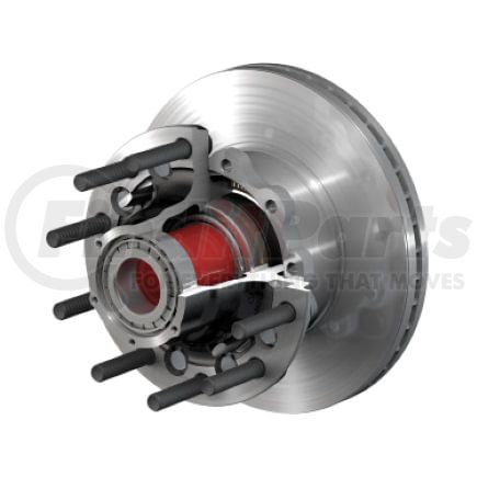 ConMet 10083400 Disc Brake Rotor and Hub Assembly Disc Brake Rotor and Hub Assembly - U-Section Rotor, Iron Hub, 3.63 in.