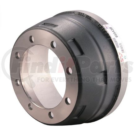 Webb 65543B Brake Drum Brake Drum, Outboard, 15in Dia, 9.04in Depth, 9in Pilot Dia, 10.83in BC, 8 Holes
