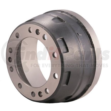 Webb 65555B Brake Drum Brake Drum, Outboard, 15in Dia, 9.04in Depth, 8.78in Pilot Dia, 11.25in BC, 10 Holes