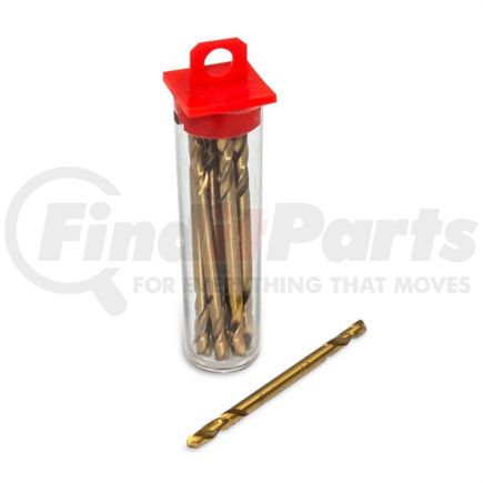 261 by AES INDUSTRIES - 1/8"DE Titanium Drill Bits, 12 in a pack