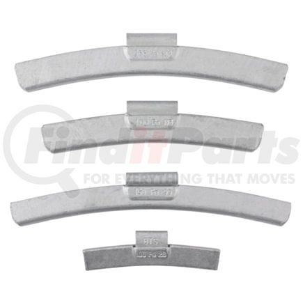 Ammco BTSFE250 Wheel Weight BTSFE Coated Steel, 2.5oz. Clip-On Wheel Weight, 25/Box