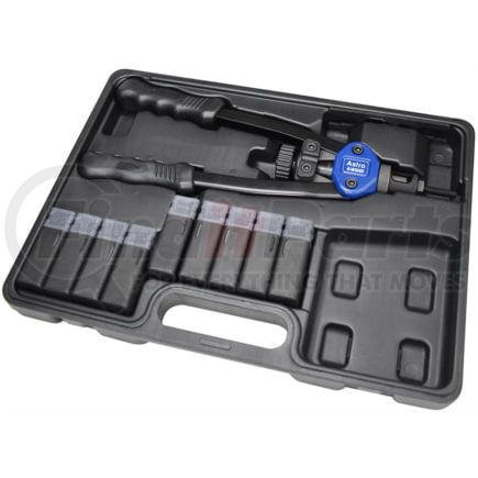 Astro Pneumatic 1450 Rivet Nut Tool Kit 13″ Plusnut and Extra-Long Rivet Nut Setter Kit, 9 SAE & Metric Sizes with Case