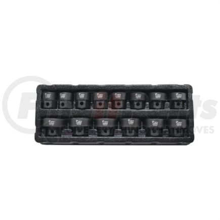 Astro Pneumatic 78214 Socket Set 14pc 1/2" Drive Low Profile Nano Impact Metric Socket Set, 17mm-30mm