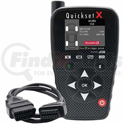 ATEQ QUICKSETX Tire Pressure Monitoring System (TPMS) Reset Tool Summer/Winter Tire Pressure Monitoring System (TPMS) Reset