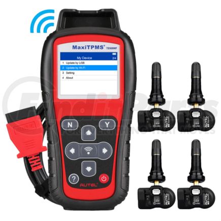 Autel 700180 Tire Pressure Monitoring System (TPMS) Kit Universal TPMS Diagnostic Tool Kit with Wi-Fi and 4 Programmable