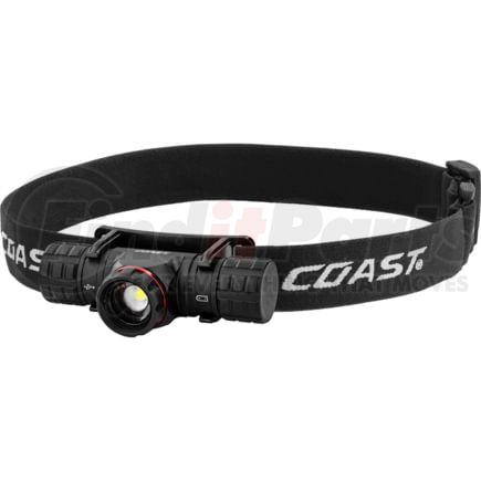 Coast 30325 Headlamp - XPH30R, Rechargeable-Dual Power, 1500 Lumens, 210M Beam