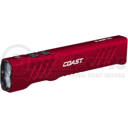 Coast 31103 COAST Products Slayer Pro 1150 Lumens Rechargeable LED BeamSaver USB-C Flashlight, Red