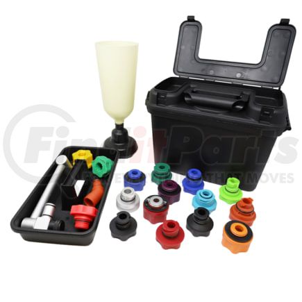 7333 by CTA TOOLS - 20 Pc. Oil Funnel/Adapter Kit