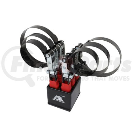CTA Tools 4326 Oil Filter Wrench Heavy Duty Swivel Type Oil Filter Wrench Set 6-Piece Kit Magnetic Stand