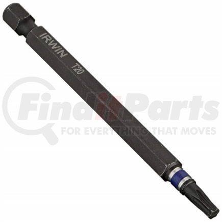 Irwin IWAF33TX20 Screwdriver Bit Set 3.5" Power Impact Bit with T20 Tool Tip Size, 1/4" Hex Shank Size