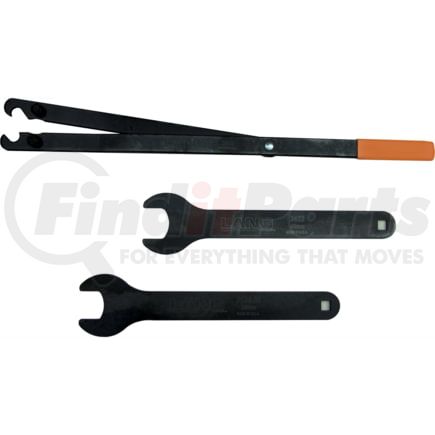 Lang 3472 Engine Cooling Fan Clutch Wrench 3-Piece Engine Cooling Fan Clutch Wrench