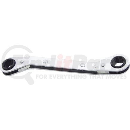 Lang ROW-1618 Air Ratchet Wrench 1/2" x 9/16" 6-Point Angled Head Reversible Ratcheting Chrome Double Box End Wrench