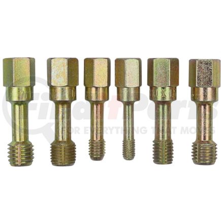 Lang 2588 Tap and Die Set 6-Piece Metric Thread Restorer Tap Set wit Reusable Clamshell Package