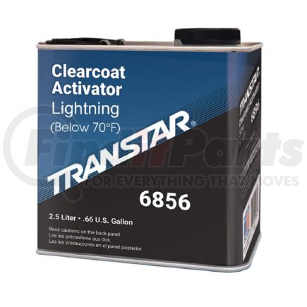 Transtar 6856 Clearcoat Activator 6800 Series 2.5-Liter Fast Clearcoat Activator, 55-70 Degrees F