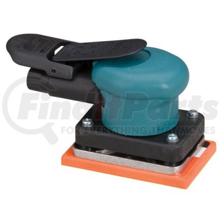 Dynabrade 58500 Orbital Sander 3 x 4-1/4 Inch Non-Vacuum Dynabug II Orbital Air Sander, 3/32-Inch Orbit, 10000 RPM