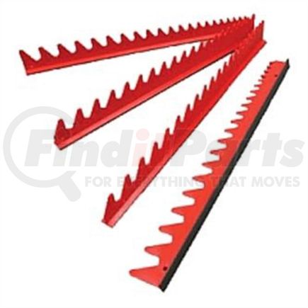 Ernst 6014M Ernst Mfg. 40 Tool Space Saver Wrench Rails, Red with Magnet