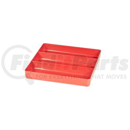 5020 by ERNST - Ernst 3-Compartment Plastic Organizer Tray, Red