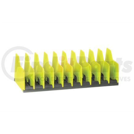 Ernst 5505HV Pliers 10 Tool Capacity Upright Standing Plier Organizer HIVIZ with No Slip Rubber Base