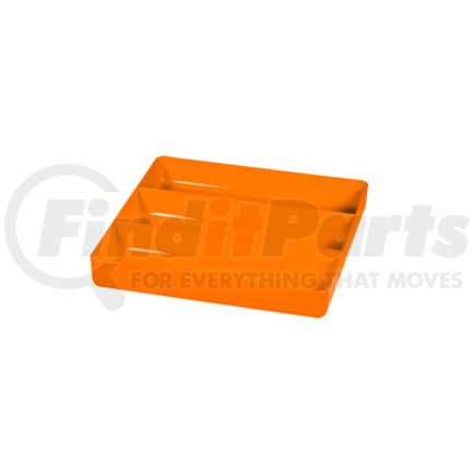 Ernst 5025 10.5 x 10.5" 3 compartment Organizer Tray - Orange