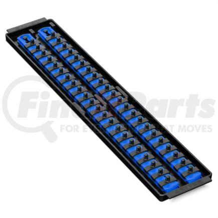 Ernst 8455 2 Rail Twist Lock Socket Boss 18", Blue - 1/4"